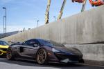 McLaren 570S Cobalt Violet on ADV.1 Wheels (ADV10 TRACK SPEC) 2018 года